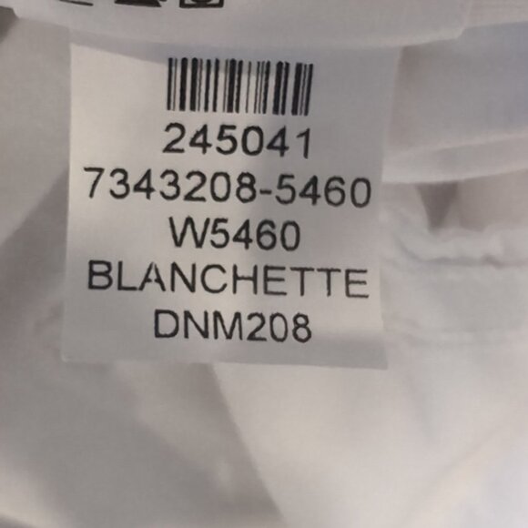 PAIGE Flaunt Bombshell Ankle Skinny Jeans Blanchette White Denim Curvy Fit - Picture 17 of 17